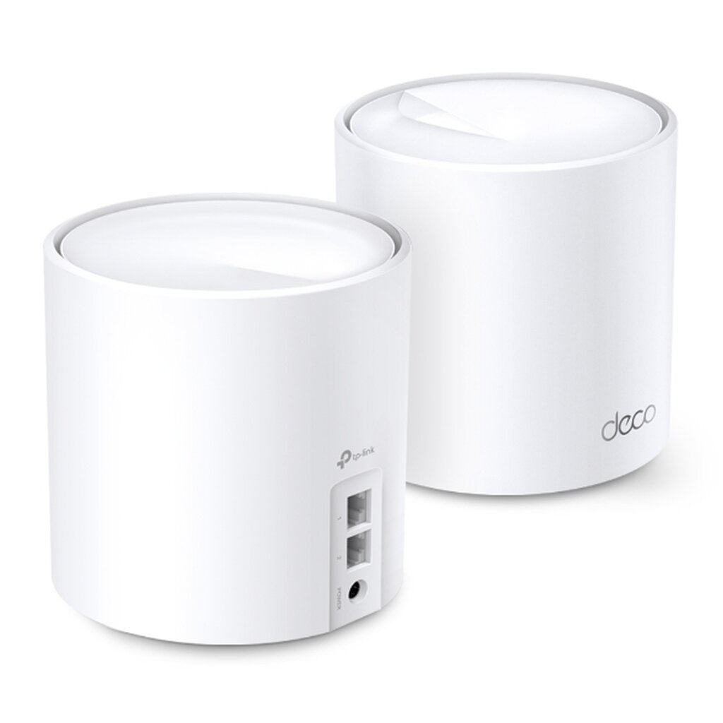 Whole-Home Mesh TP-LINK (Deco X20) Wireless AX1800 Dual Band Wi-Fi 6 (Pack 2)