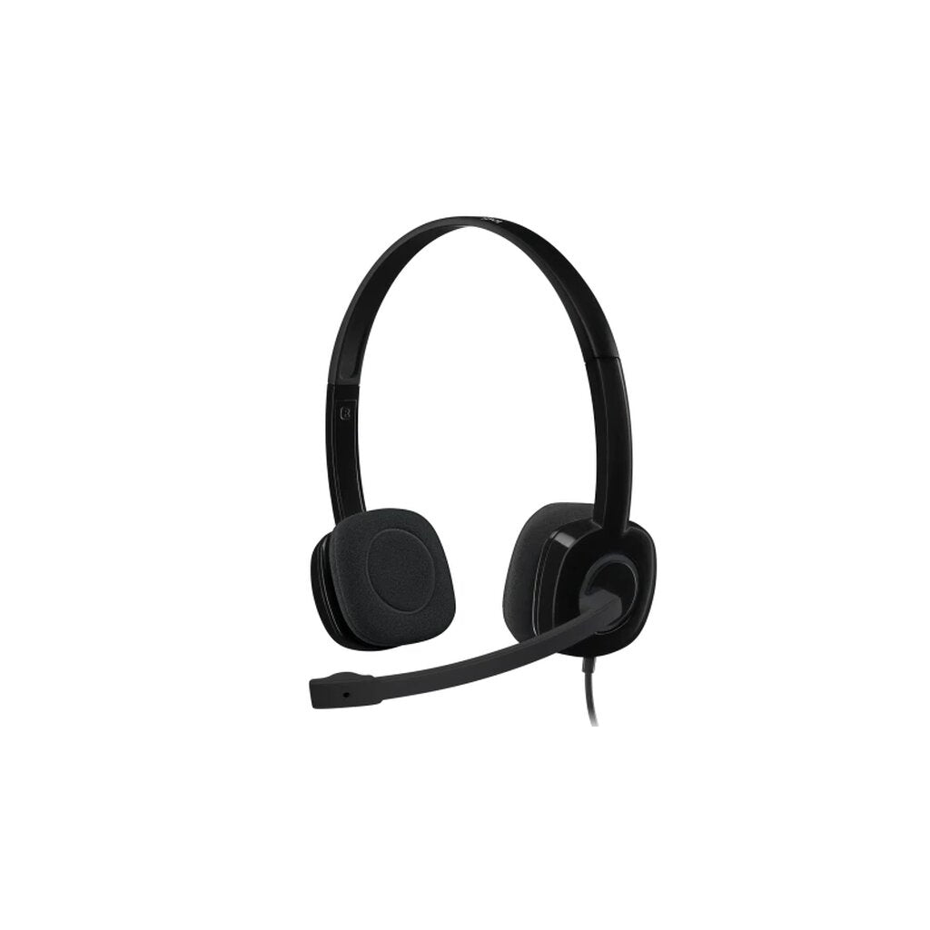 Logitech H151 STEREO HEADSET (หูฟังสเตอริโอพร้อมไมโครโฟนตัดเสียงรบกวน)