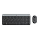 LOGITECH MK470 BLACK SLIM WIRELESS COMBO