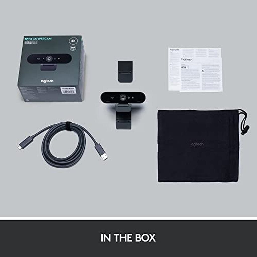 Logitech BRIO 4K Stream Webcam QCAM-BRIO