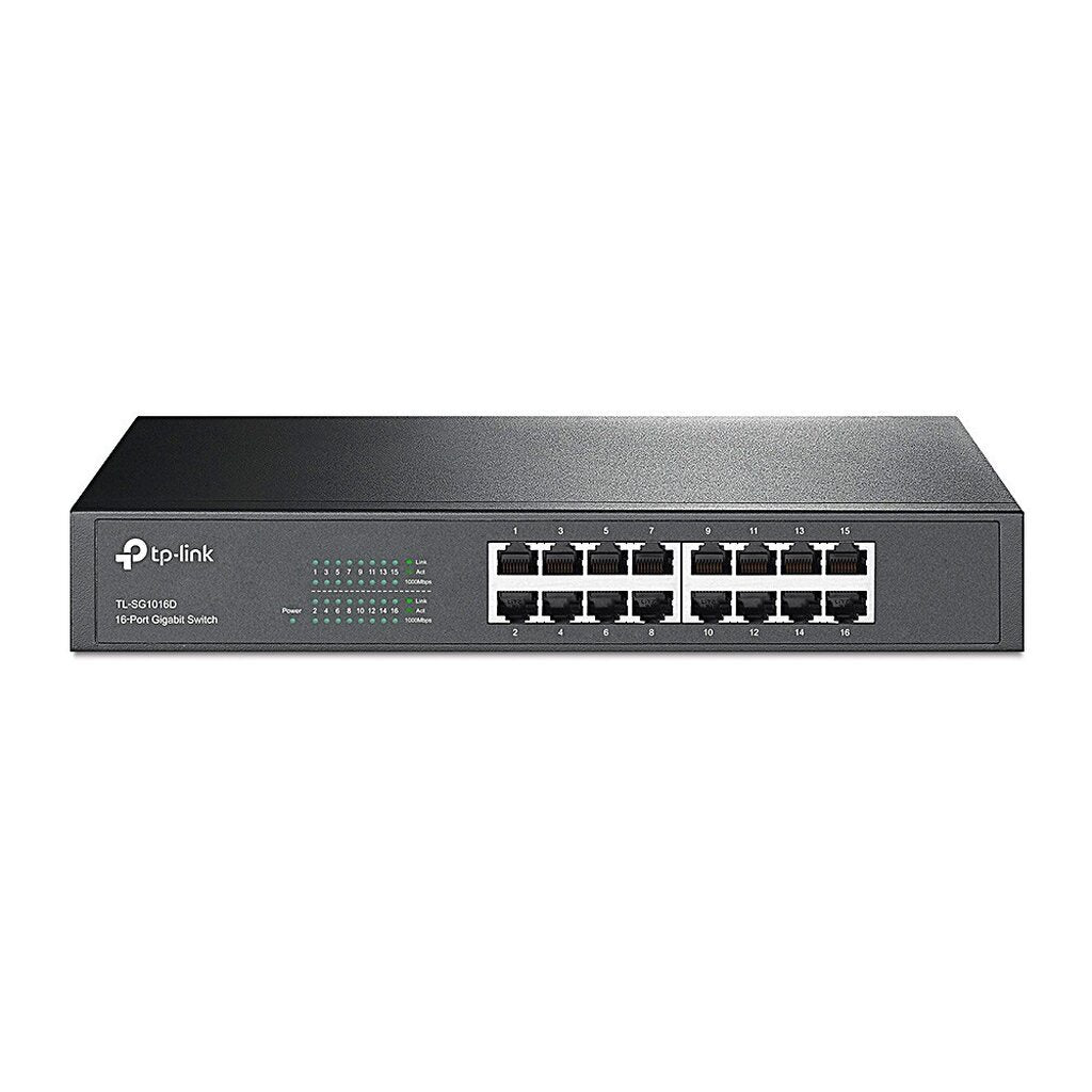 TP-LINK TL-SG1016D SWITCH HUB V.8 16 PORTS GIGABIT PORT