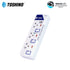 TOSHINO ET-913 ปลั๊กไฟ ปลั๊กพ่วง 3 ช่อง สายไฟยาว 3 เมตร WARRANTY 3 YEAR