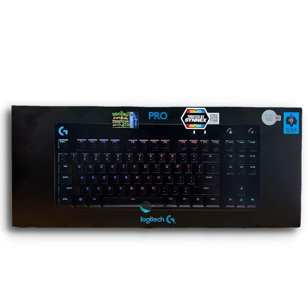 LOGITECH G PRO MECHANICAL GAMING KEYBOARD WITH GX BLUE CLICKY (EN/TH)