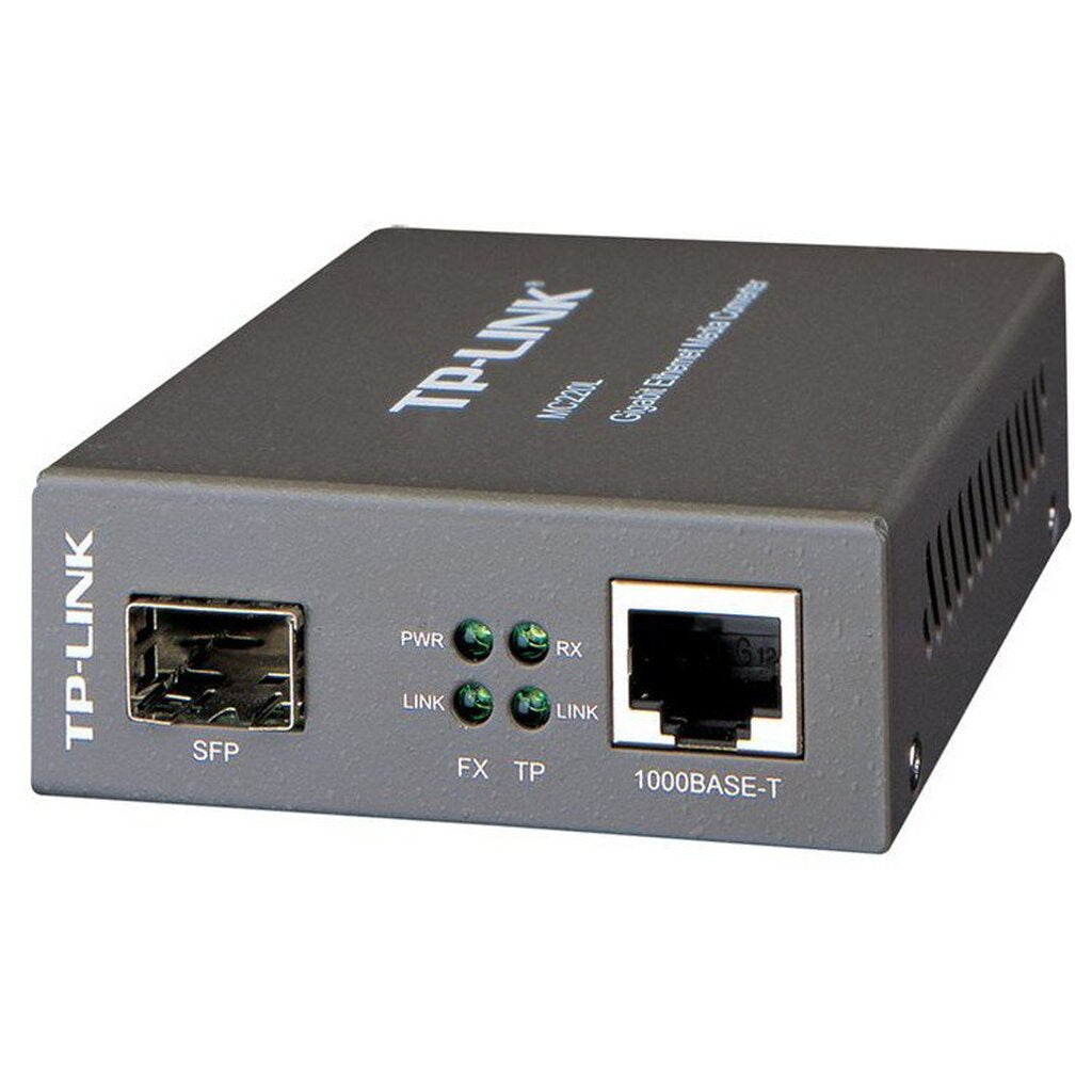 TP-LINK MC220L GIGABIT SFP MEDIA CONVERTER แปลงสัญญาณจากสาย UTP เป็น FIBER OPTIC