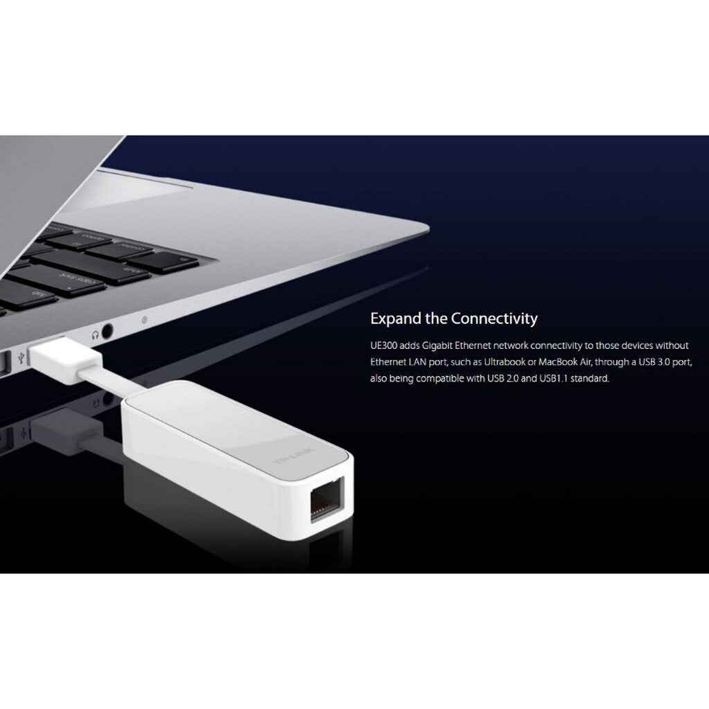 TP-LINK UE300 (ยูเอสบีแลน) ADAPTER USB USB 3.0 GIGABIT PORT