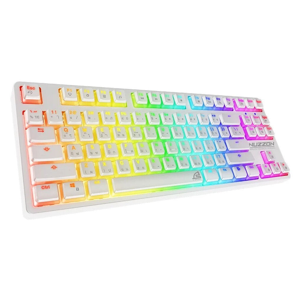 Keyboard SIGNO KB-751W WHITE (BLUE SWITCH) Wireless Gaming