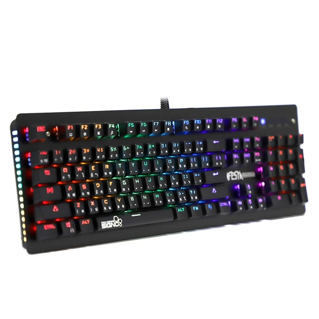 SIGNO KB-738 BLUE SWITCH MECHANICAL GAMING KEYBOARD