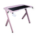 NUBWO โต๊ะเกมมิ่ง GAMING DESK ND-602 FREE แผ่นรองเมาส์ในตัว (PINK) -ประกัน 1 ปี (361)