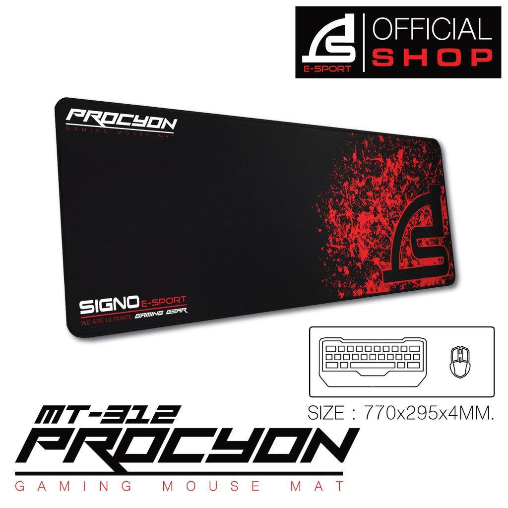 SIGNO E-SPORT MT-312 PROCYON SPEED GAMING MOUSE PAD