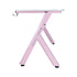 NUBWO โต๊ะเกมมิ่ง GAMING DESK ND-602 FREE แผ่นรองเมาส์ในตัว (PINK) -ประกัน 1 ปี (361)