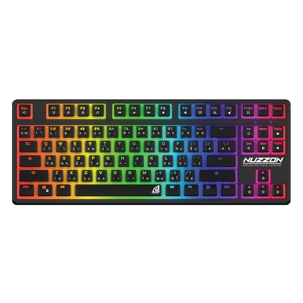 Gaming Keyboard SIGNO KB-751 BLACK (BLUE SWITCH) Wireless Mechanical