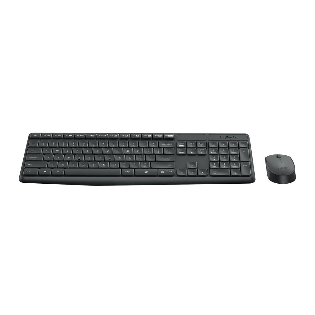 Logitech MK235 คีย์บอร์ดและเมาส์ไร้สาย Wireless Keyboard&Mouse TH/EN