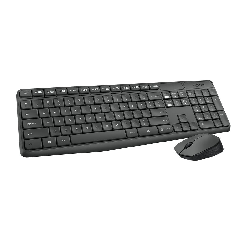 Logitech MK235 คีย์บอร์ดและเมาส์ไร้สาย Wireless Keyboard&Mouse TH/EN