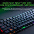 Razer Huntsman Mini Optical Clicky Purple Switch PBT Keycaps USB-C Black