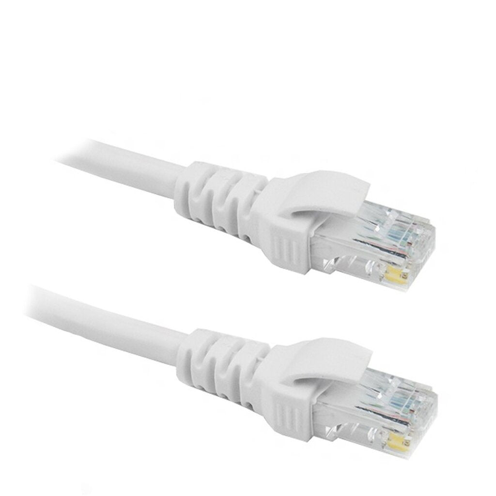 535)  สาย LAN CAT 5E สายแลนเข้าหัวสำเร็จรูป ยาว 40 เมตร สีขาว