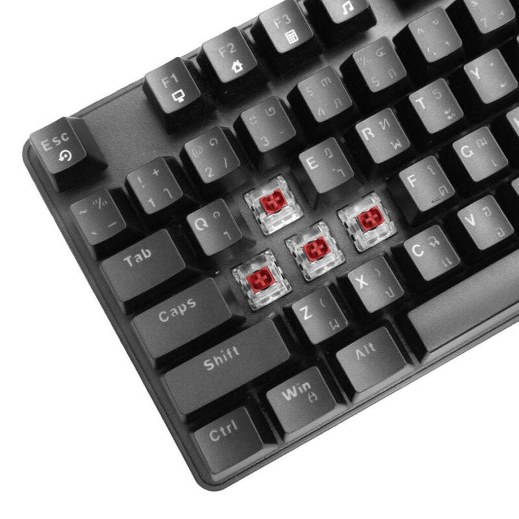 SIGNO รุ่น KB-761 FULL RGB กันน้ำ IP68 USB 2.0 (RED SWITCH)