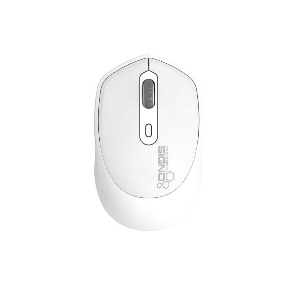 SIGNO BM-190 สีขาว BLUETOOTH & WIRELESS MOUSE รับประกันศูนย์1ปี