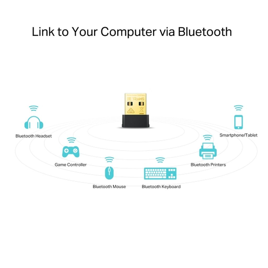 TP-LINK ARCHER T2UB NANO AC600 NANO WI-FI BLUETOOTH 4.2 USB ADAPTER