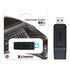 KINGSTON DTX 64GB FLASH DRIVE USB 3.2 BLACK