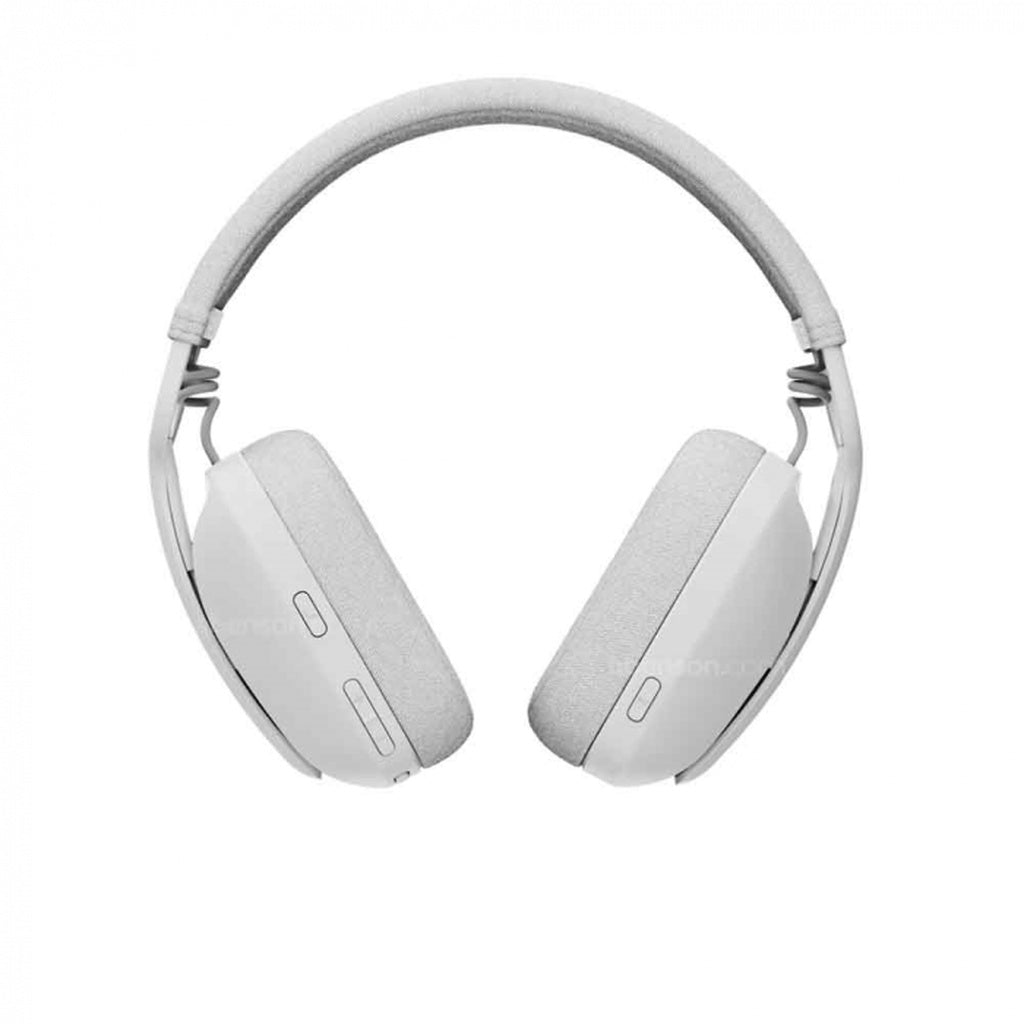 Headset Logitech Zone Vibe 100 สีขาวOff-white