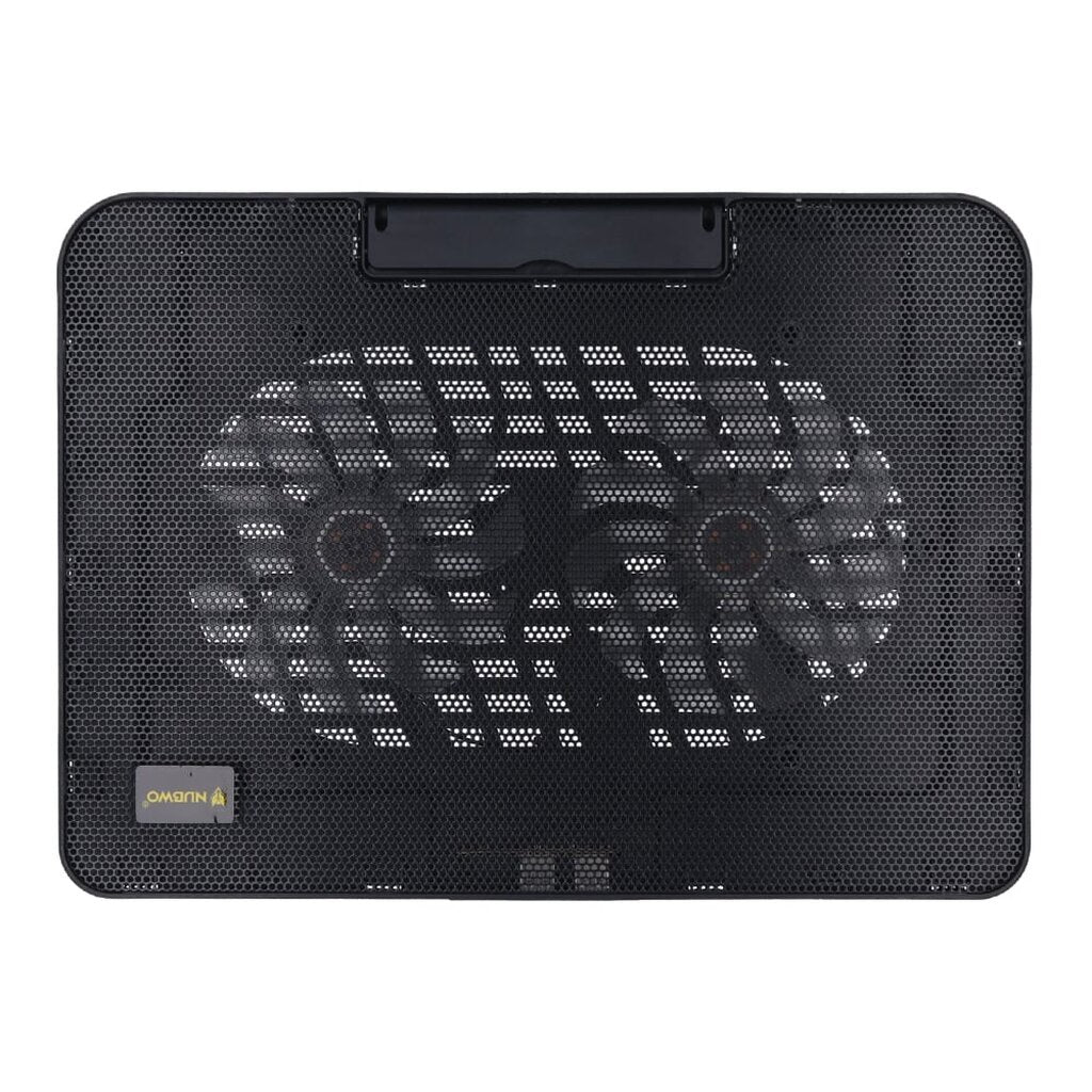 NUBWO SHIRON NF-211 พัดลมโน๊ตบุ๊ค 2ใบพัด BLACK ปรับระดับความสูงได้