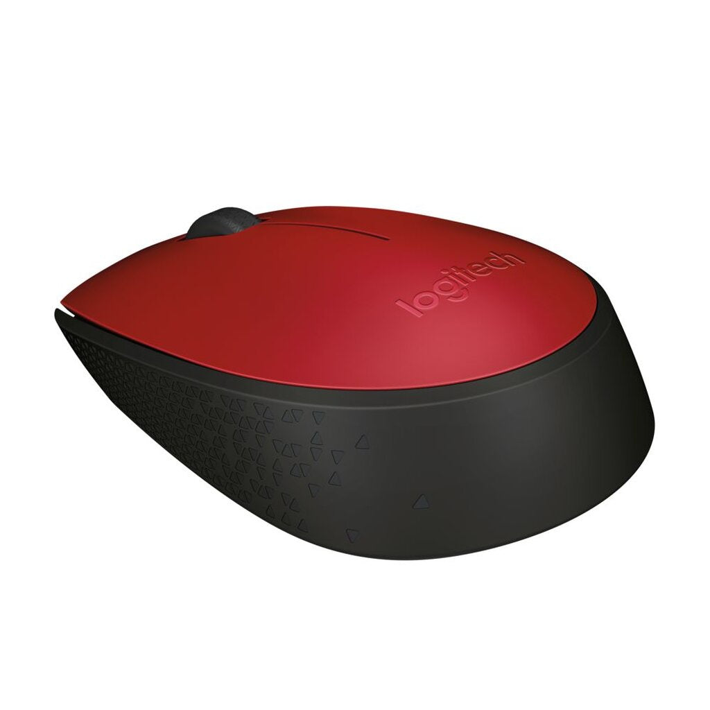 LOGITECH เมาส์ไร้สาย WIRELESS MOUSE รุ่น M171 RED (แดง)