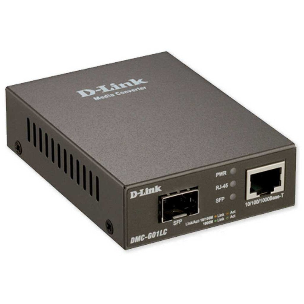 D-LINK DMC-G01LC 10 100 1000 MBPS TO SFP MEDIA CONVERTER