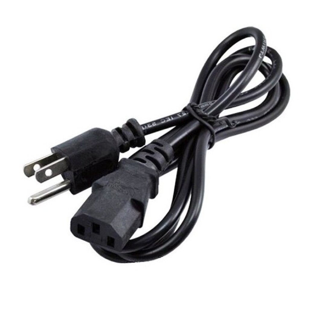 สาย POWER AC Cable 3 หัวแบน US PowerCable 1.5เมตร for Computers,TVs