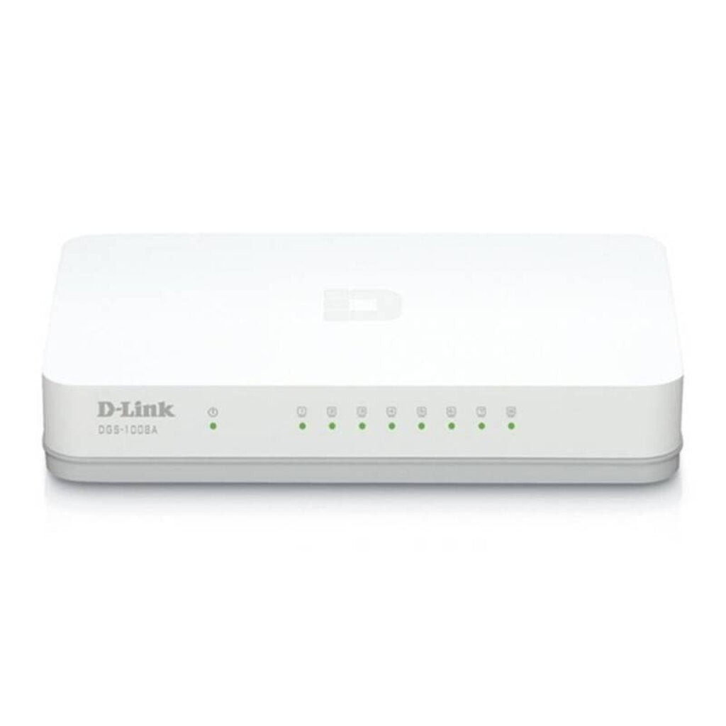 D-LINK DGS-1008A 8-PORT 10/100/1000MBPS UNMANAGED GIGABIT SWITCH