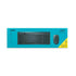 Rapoo 8050T Multi-mode Wireless Keyboard & Mouse - Black (คีย์บอร์ด & เม้าส์) (KB-8050T-BK)