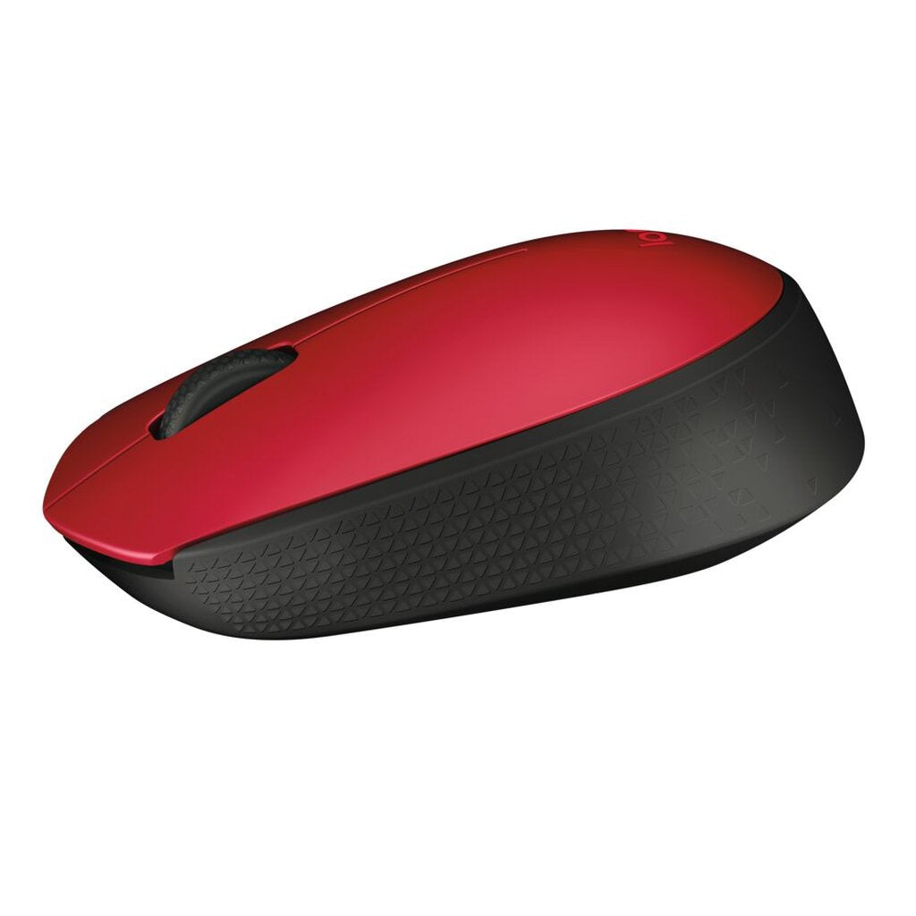 LOGITECH เมาส์ไร้สาย WIRELESS MOUSE รุ่น M171 RED (แดง)