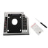 ถาดแปลง Second HDD Caddy 12.7mm Bracket DVD-ROM CD Optical Bay Tray