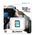 512 GB SD CARD (เอสดีการ์ด) KINGSTON CANVAS GO PLUS (SDG3/512GB)
