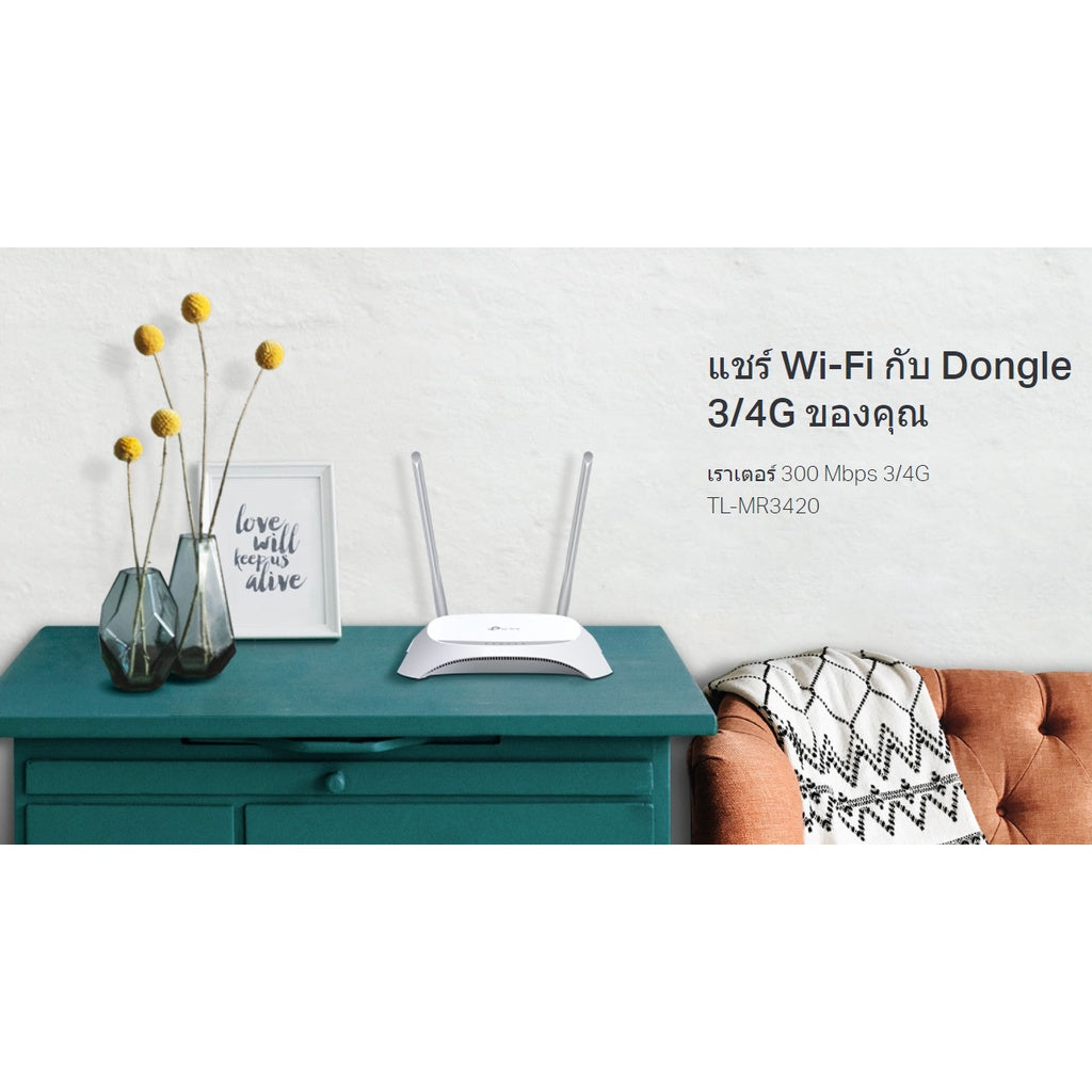 TP-LINK TL-MR3420 WIRELESS N ROUTER 3G/4G