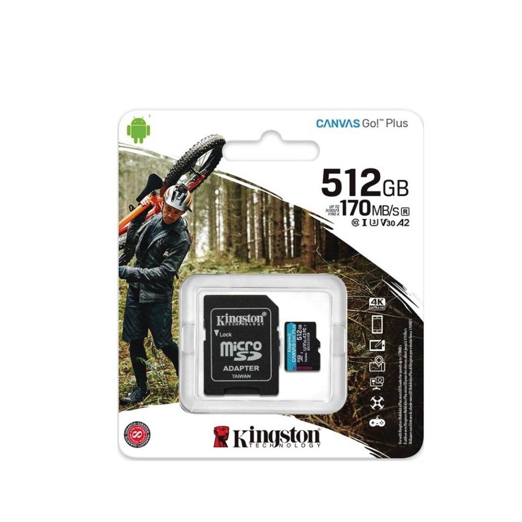 Micro SD Card 128GB KINGSTON (SDCG3)