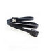สาย SATA3 40cm ดำ เส้นตรง90องศา V.2022 รองรับ SATA2 SATA3