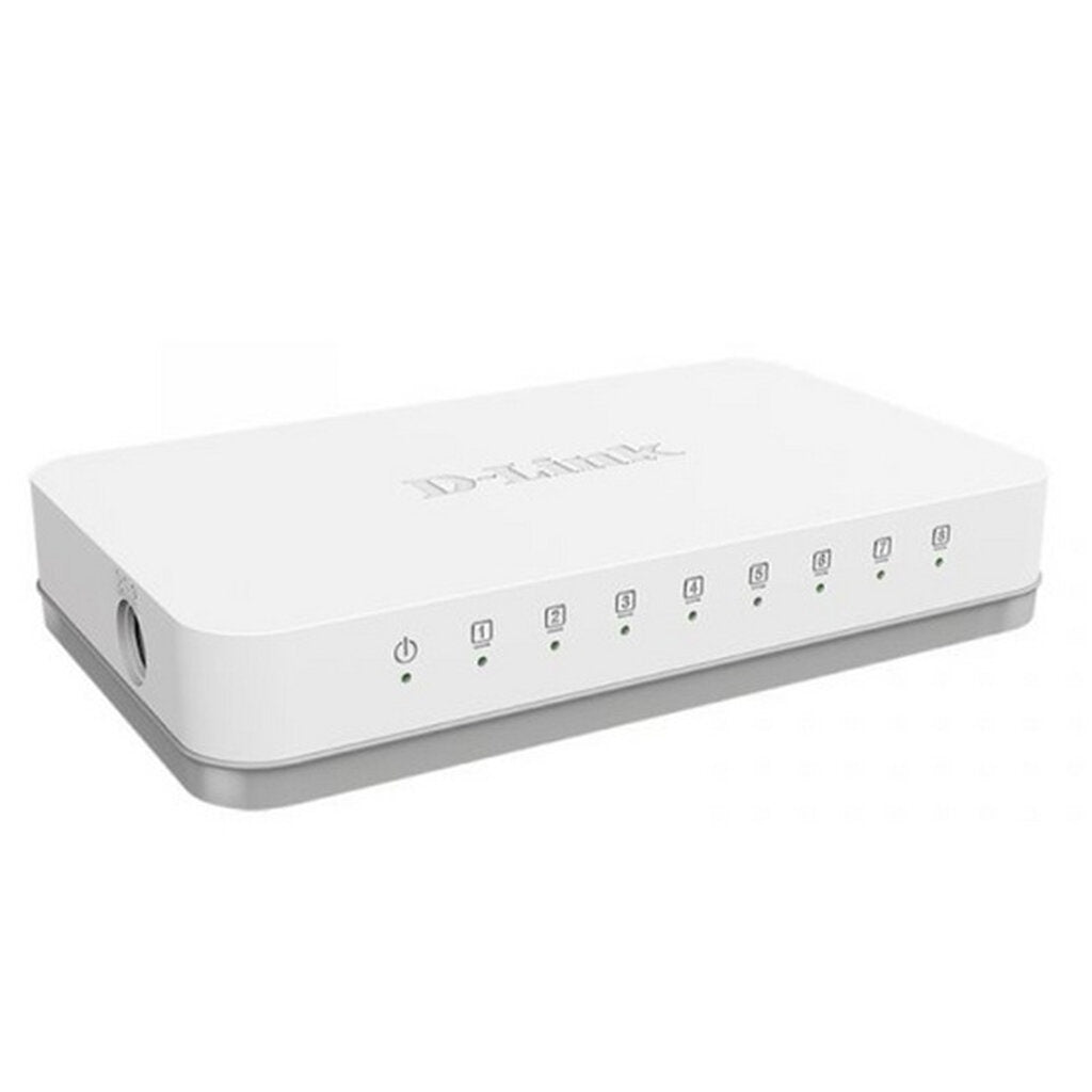 D-LINK DGS-1008A 8-PORT 10/100/1000MBPS UNMANAGED GIGABIT SWITCH