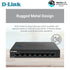 D-LINK DGS-108GL 8 PORT GIGABIT METAL UNMANAGED DESKTOP SWITCH ประกันตลอดการใช้งาน