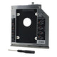 ถาดแปลง Second HDD Caddy 12.7mm Bracket DVD-ROM CD Optical Bay Tray