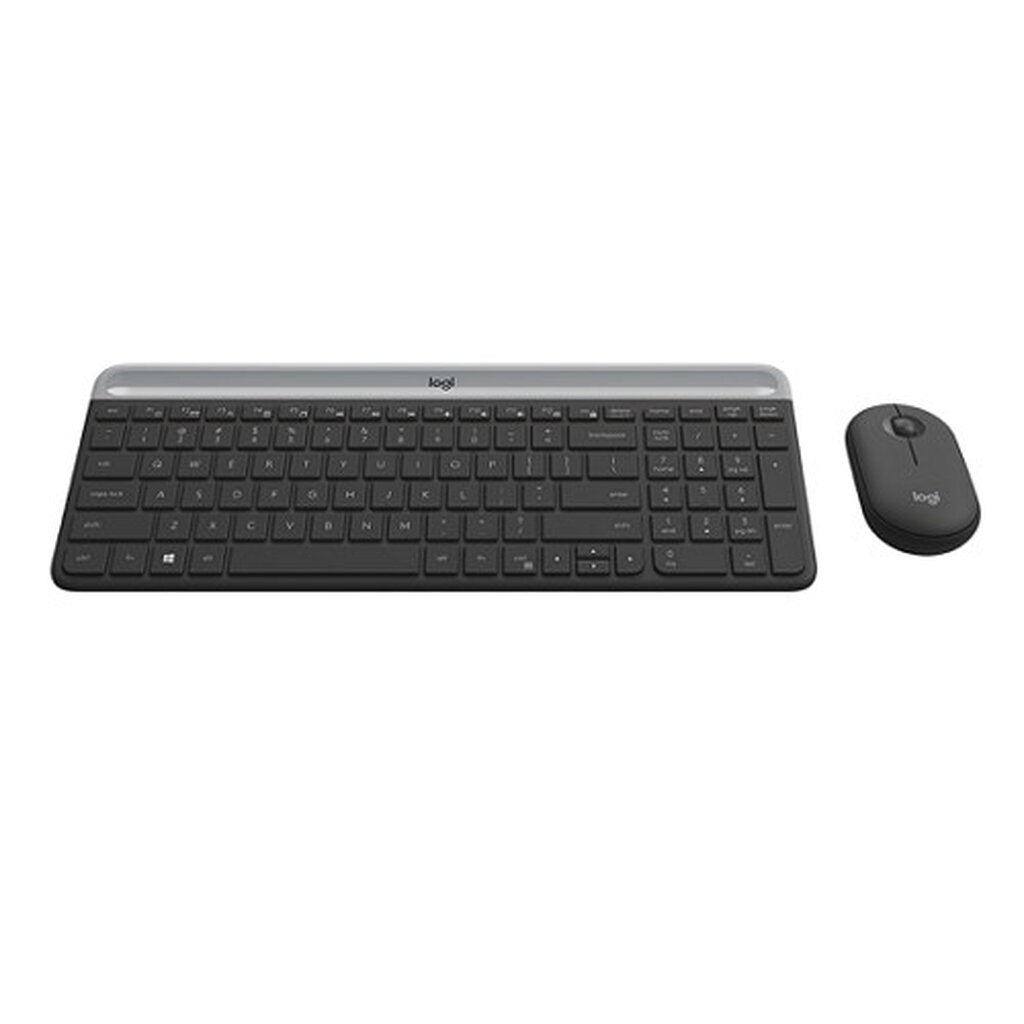 LOGITECH MK470 BLACK SLIM WIRELESS COMBO