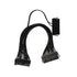 (148)  สายต่อพ่วง พาวเวอร์ซัพพลาย add 2 psu Power Supply Unit เปิด psu