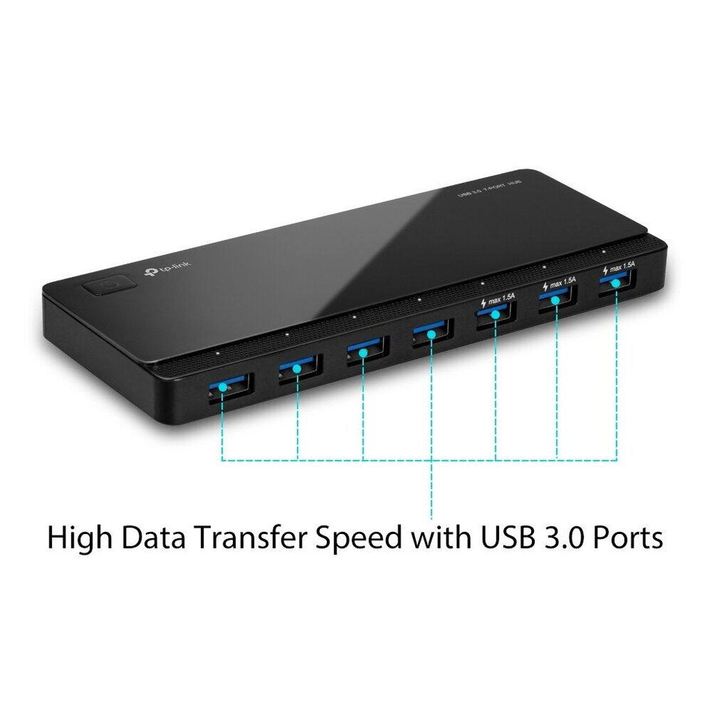 TP-LINK UH700 HUB USB ฮับ ยูเอสบี USB 3.0 7-PORT VER.3.0