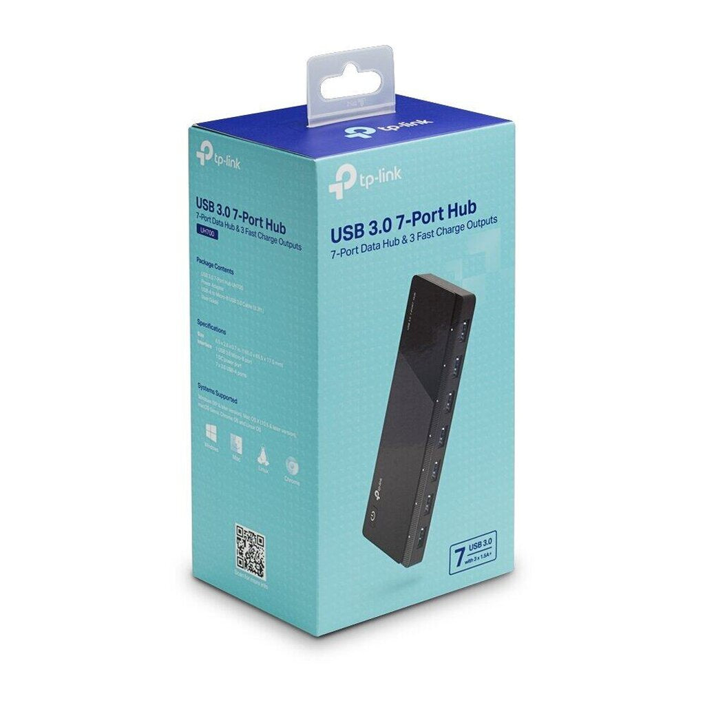 TP-LINK UH700 HUB USB ฮับ ยูเอสบี USB 3.0 7-PORT VER.3.0