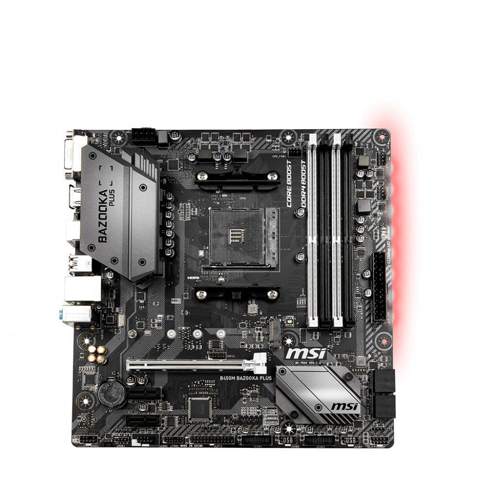 MSI MAINBOARD (เมนบอร์ด) AM4 B450M BAZOOKA PLUS