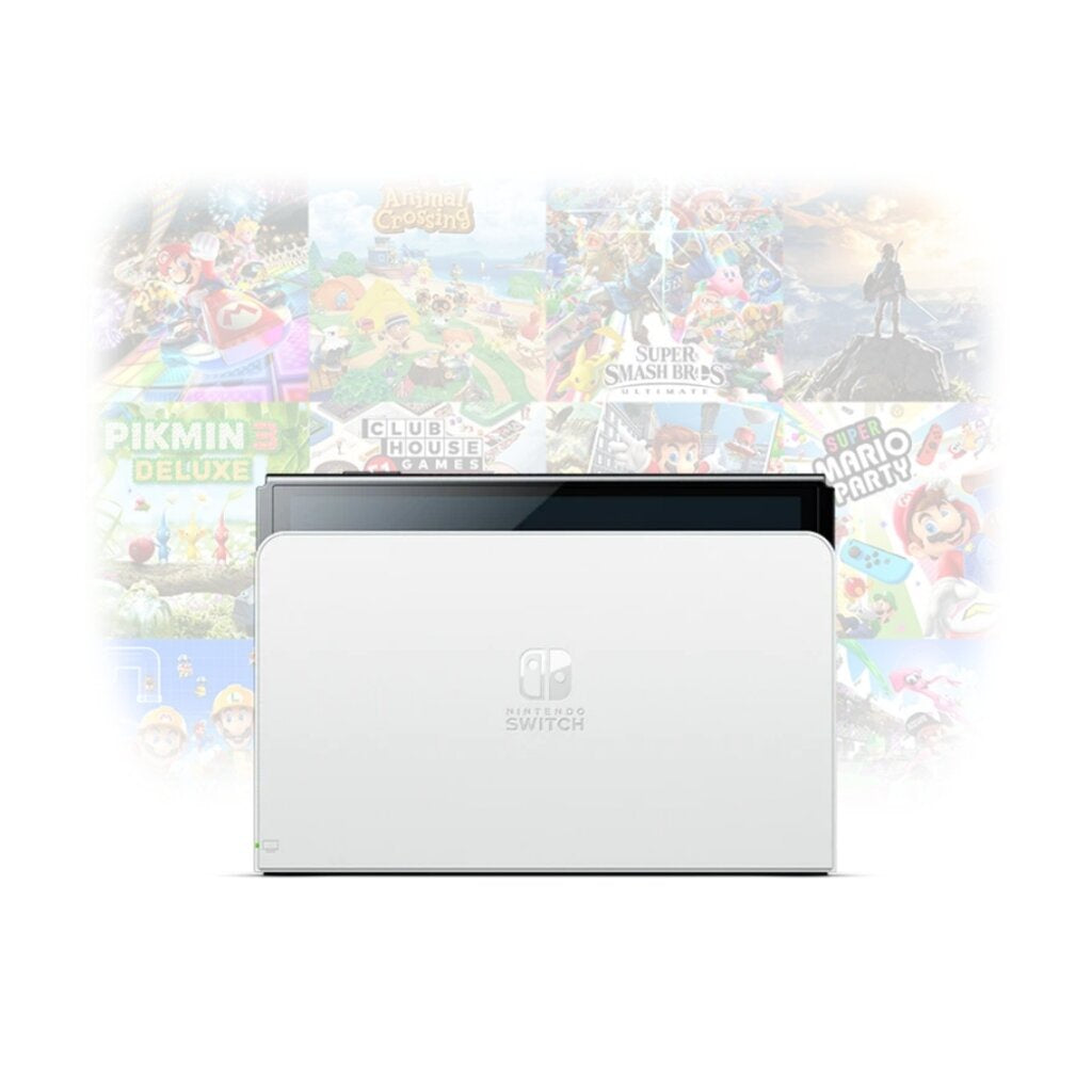 NINTENDO SWITCH OLED CONSOLE WHITE เครื่องเกมคอนโซล