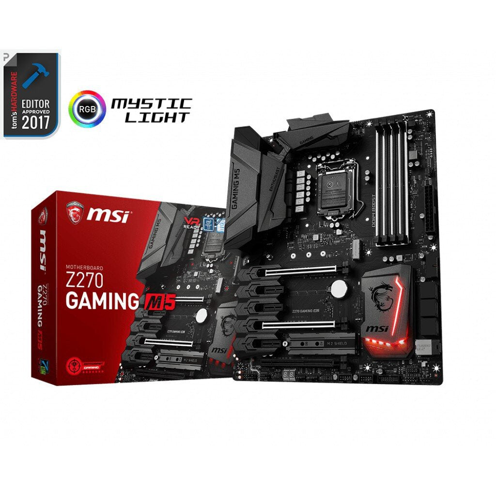 MSI MAINBOARD (เมนบอร์ด) 1151 Z270 GAMING M5