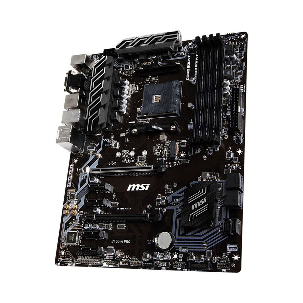 MSI MAINBOARD (เมนบอร์ด) AM4 B450-A PRO