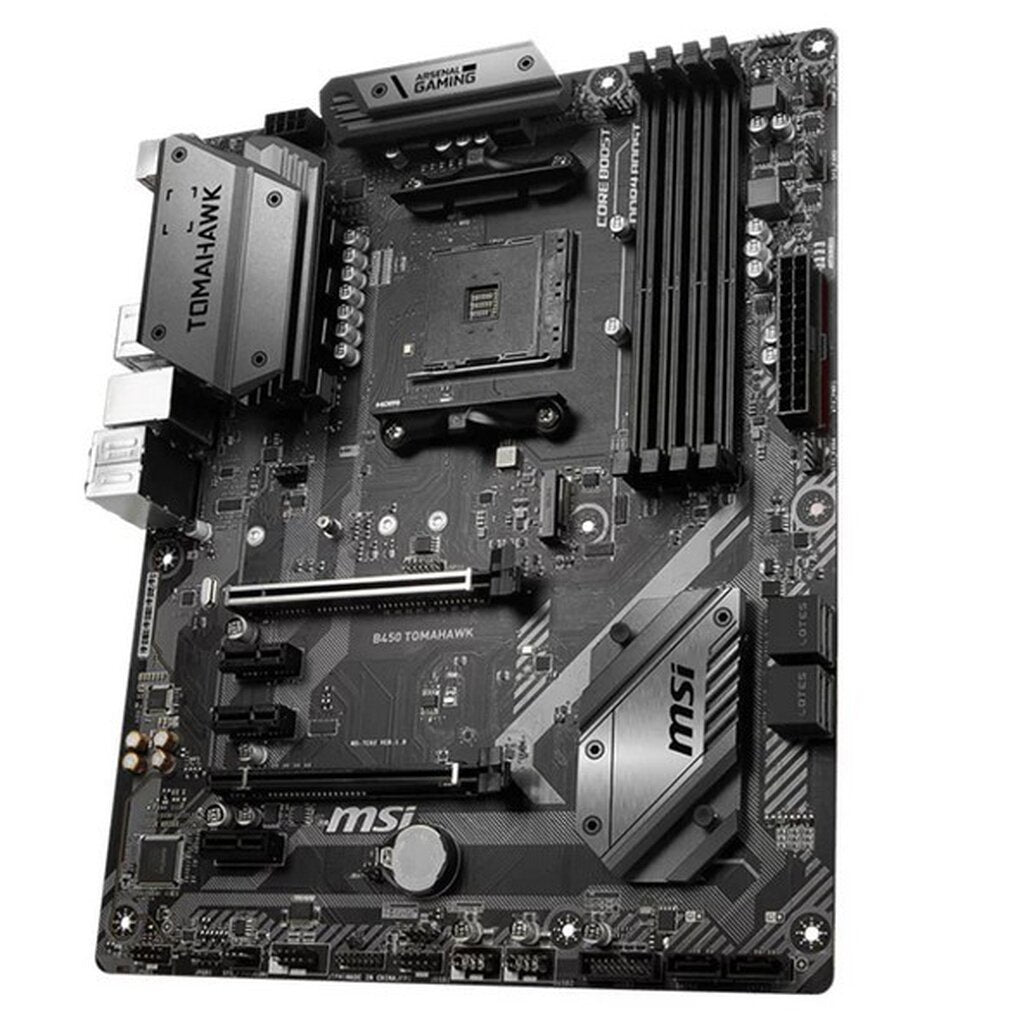 MSI MAINBOARD (เมนบอร์ด) AM4 B450 TOMAHAWK