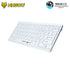 NUBWO NK-35 WHITE MERCURY PORTABLE BUSINESS KEYBOARD คีย์บอร์ดUSB ประกันศูนย์ 1 ปี