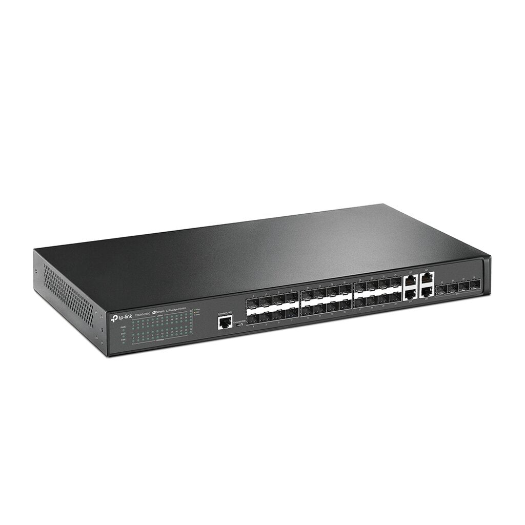 T2600G-28SQ JETSTREAM 28-PORT GIGABIT SFP L2+ MANAGED SWITCH รับประกันตลอดอายุการใช้งาน